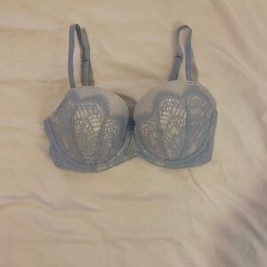 Victoria’s Secret Dream Angel Demi Bra in Light Blue Lace